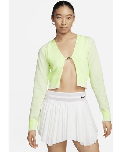 Nike Sportswear Long-sleeve Knit Cardigan - Green