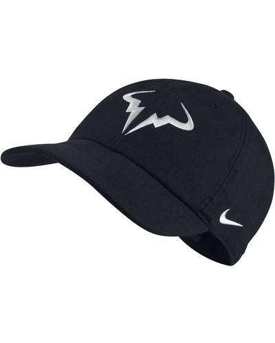 Nike Cappello da tennis Court AeroBill Rafa Heritage86 - Nero