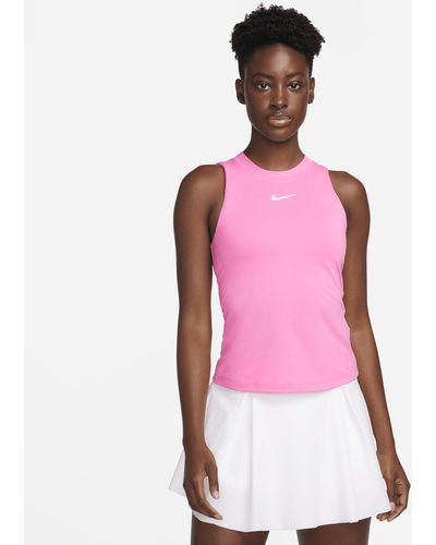 Nike Court Advantage Tank Top Polyester - Pink