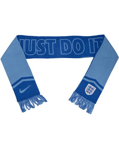 Nike England National Team Local Verbiage Soccer Scarf - Blue