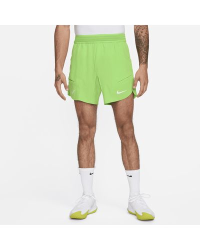 Nike Rafa Dri-fit Adv 7" Tennis Shorts - Green