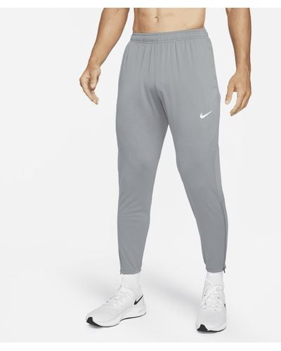 Nike Dri-fit Challenger Knit Running Trousers - Grey
