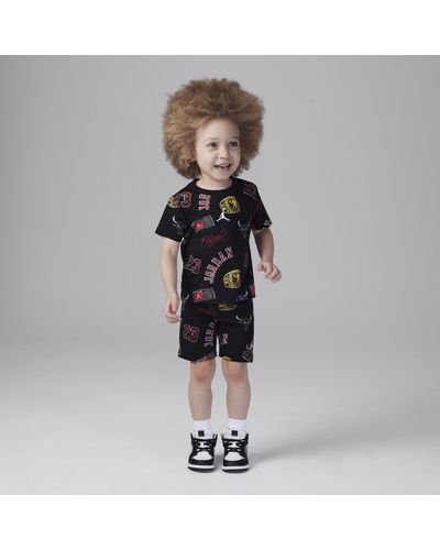 Nike Jordan 23 Toddler 2-piece Shorts Set Cotton - Black