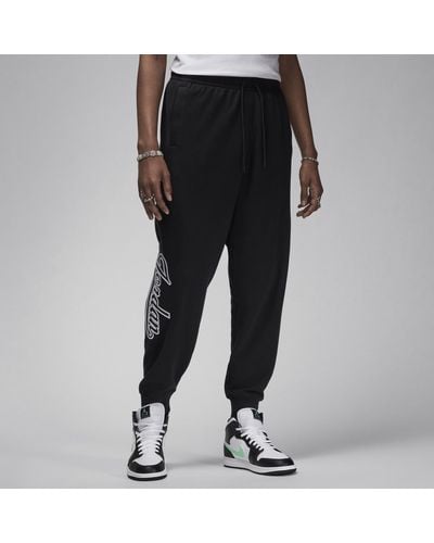 Nike Jordan Flight Mvp Lightweight Fleece Trousers Cotton - Black