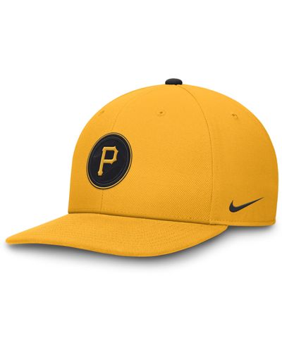Nike Pittsburgh Pirates City Connect Pro Dri-fit Mlb Adjustable Hat - Yellow