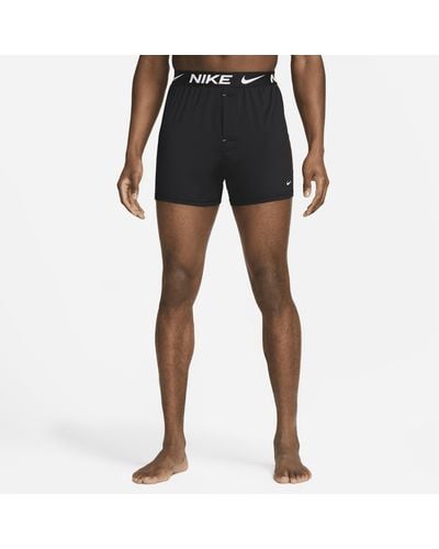 Nike Dri-fit Essential Micro Knit Boxer (3-pack) - Black