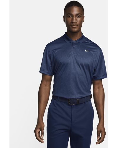 Nike Victory+ Dri-fit Golf Polo Polyester - Blue