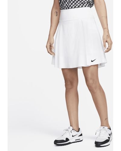 Nike Dri-fit Advantage Long Golf Skirt - White