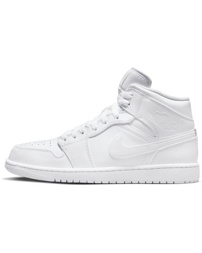 Nike Scarpa air jordan 1 mid - Bianco