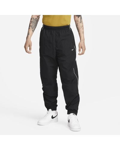 Nike Solo Swoosh Track Trousers - Black