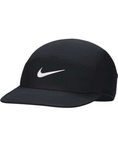 Nike Dri-fit Fly Unstructured Swoosh Cap - Black