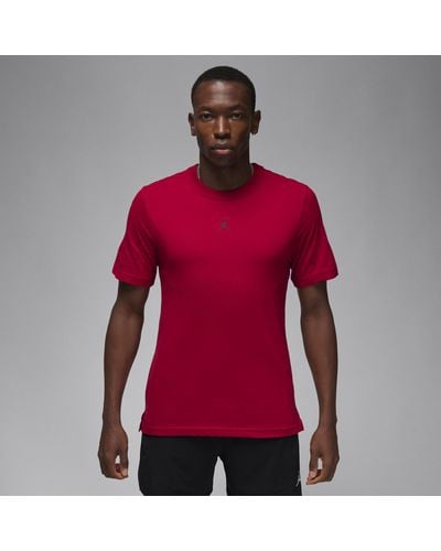 Nike Jordan Sport Dri-fit Short-sleeve Top 50% Sustainable Blends - Red