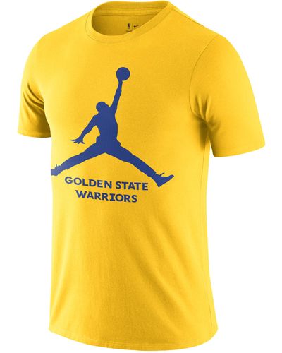 Nike Golden State Warriors Essential Nba T-shirt - Yellow