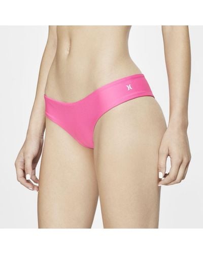 Nike Hurley Quick Dry Hipster Surf Bottoms - Pink
