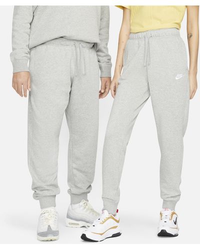 Nike Sportswear Club Fleece Mid-rise Jogger Pants - Gray