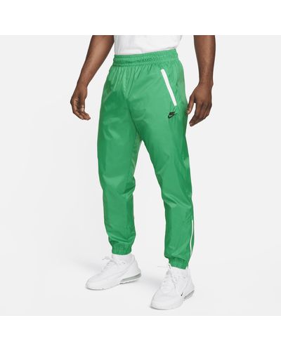 Nike Windrunner Woven Lined Trousers Polyester - Green