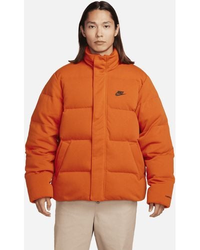 Nike Sportswear Tech Oversized Puffer Jacket Polyester - Orange