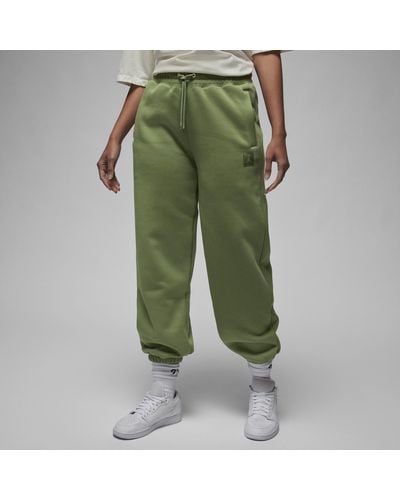 Nike Flight Fleece Trousers - Green