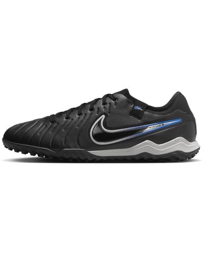 Nike Tiempo Legend 10 Pro Turf Low-top Football Shoes Leather - Black