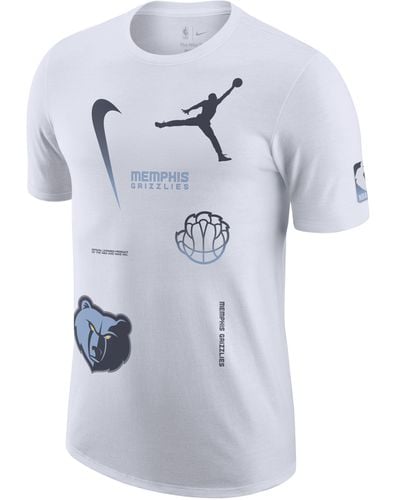 Men's Memphis Grizzlies Nike Light Blue Essential Practice Performance  T-Shirt