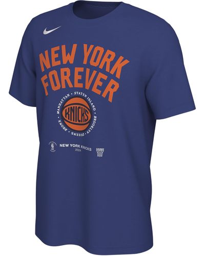 Nike New York Knicks Nba T-shirt - Blue