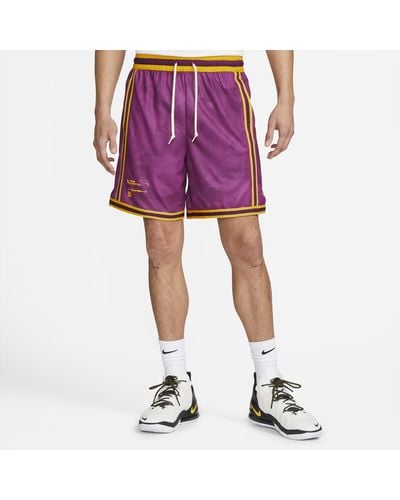 Nike Dna+ Basketball Shorts - Purple