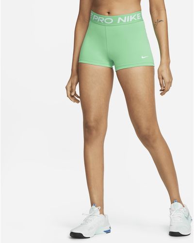 Nike Pro 3" Shorts - Yellow