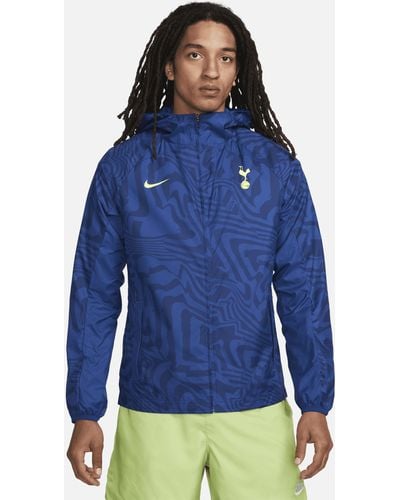 Nike Tottenham Hotspur Awf Soccer Jacket - Blue