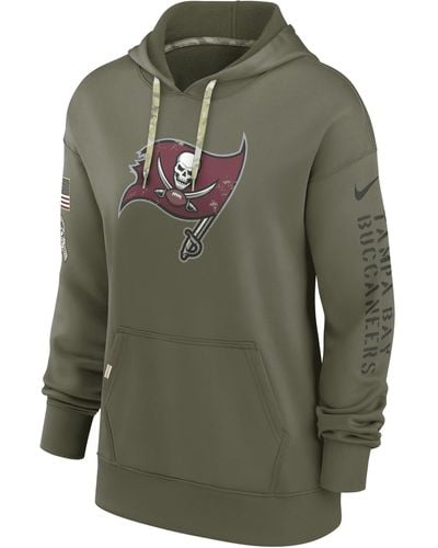 Arizona Cardinals Nike 2023 Salute To Service Club Pullover Hoodie - Brown