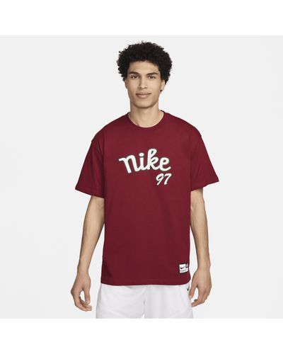 Nike Max90 Basketball T-shirt - Red