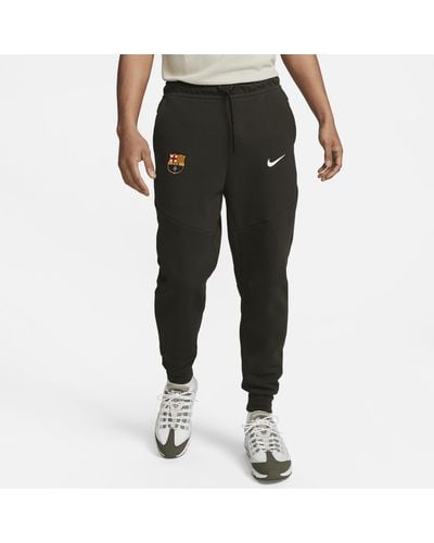 Nike Pantaloni jogger fc barcelona tech fleece - Nero