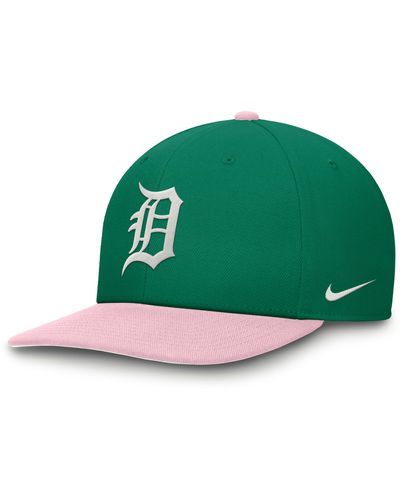 Nike Detroit Tigers Malachite Pro Dri-fit Mlb Adjustable Hat - Green