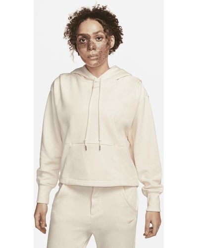 Nike Sportswear Modern Fleece Oversized French Terry Hoodie - Natural