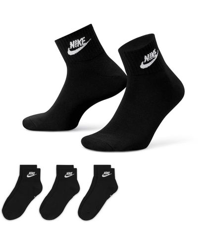 Nike Everyday Essential Ankle Socks - Black