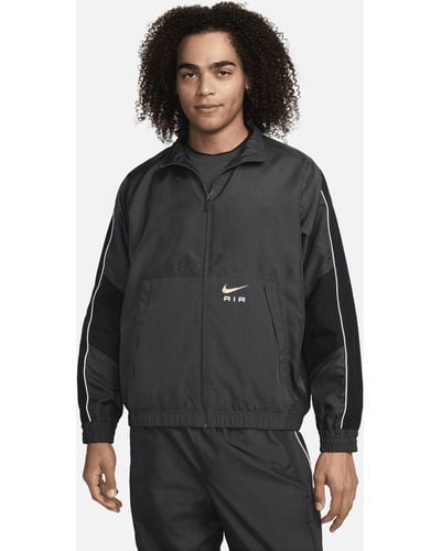 Nike Air Woven Tracksuit Jacket Polyester - Grey