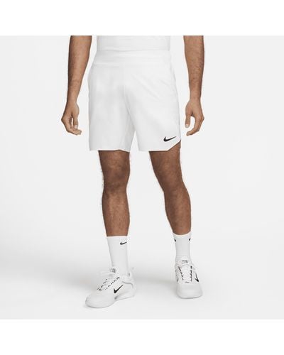Nike Court Dri-fit Slam Tennis Shorts - White
