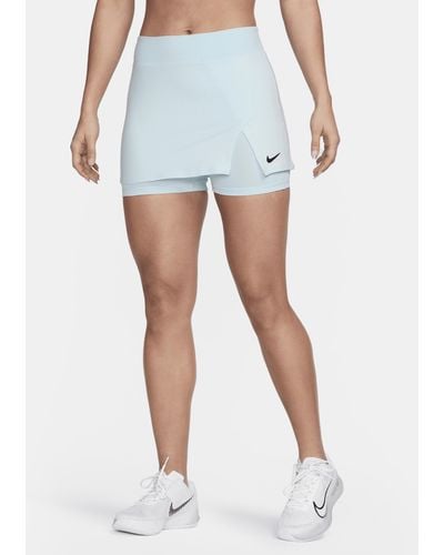Nike Court Dri-fit Victory Tennisrok - Blauw