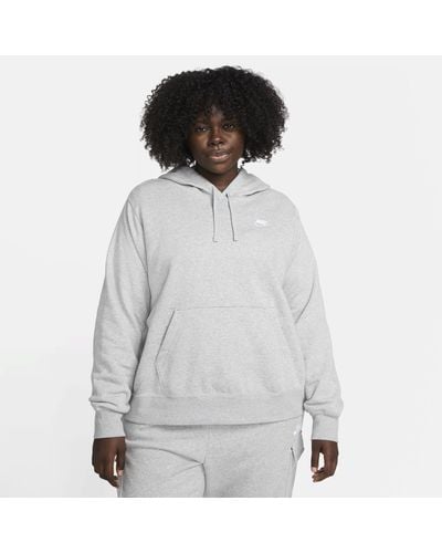 Nike Sportswear Club Fleece Pullover Hoodie - Gray
