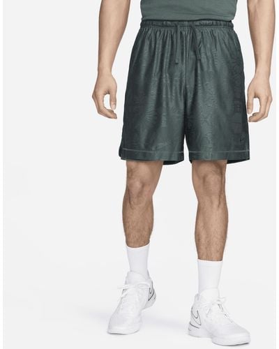 Nike Standard Issue 6" Dri-fit Reversible Basketball Shorts - Blue