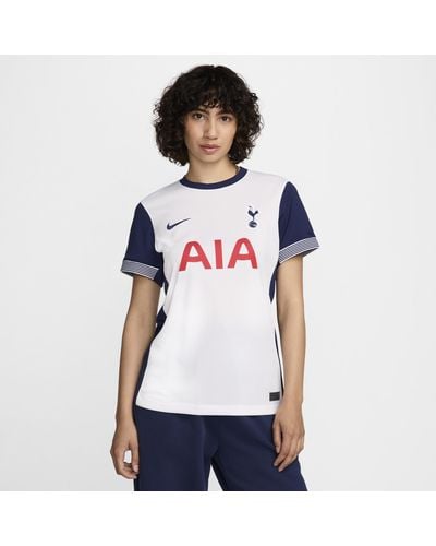 Nike Tottenham Hotspur 2024 Stadium Home Dri-fit Football Replica Shirt 50% Recycled Polyester - White