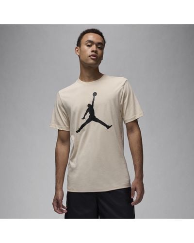 Nike Jordan Jumpman T-shirt Cotton - Natural