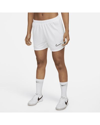 Nike Dri-fit Academy Knit Soccer Shorts - White