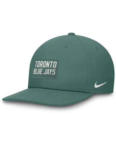 Nike Washington Nationals Bicoastal Pro Dri-fit Mlb Adjustable Hat - Green