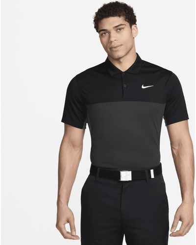 Nike Victory+ Dri-fit Golf Polo Recycled Polyester - Black