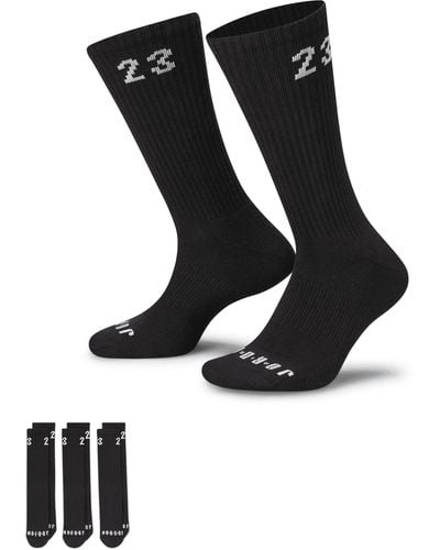 Nike Jordan Essentials Crew Socks - Black