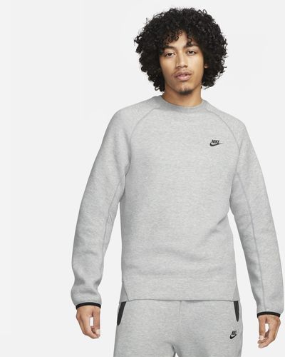 Nike Sportswear Tech Fleece Crew - Gray