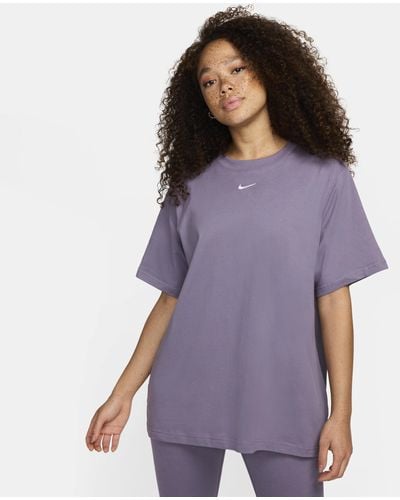 Nike T-shirt sportswear essential - Viola