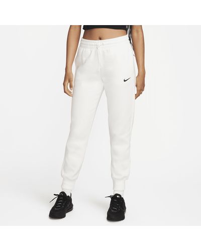 Nike Sportswear Phoenix Fleece Mid-rise Sweatpants - White