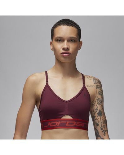 Purple Nike Sports Bras for Women - Up to 60% off