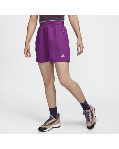 Nike Acg 5" Shorts - Purple